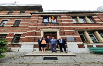 Ambassador visited the Astronomical Institute of the Romanian Academy and met with Director Mirel Birlan and his team.