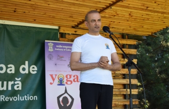 8th International Day of Yoga celebrations in Bucharest