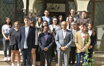 Familiarization visit of students of Faculty of Law, University of Bucharest