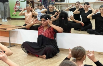 IMBCO has started Indian dance classes in Chisinau