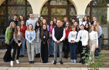 Visit of law students from University of Bucharest