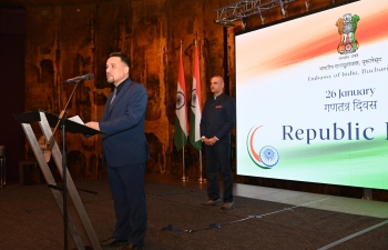 75th Republic Day Reception in Bucharest, Romania