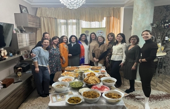 On 20 March in Chisinau, Moldova, IMBCO hosted an event celebrating Indian cuisine and pre-Holi festivities, featuring 22 dishes from across India.