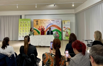 A seminar on Ayurveda was organized by IMBCO in Chisinau (Moldova). 