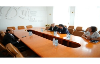 Ambassador's visit to Polytechnic University of Timi&#537;oara
