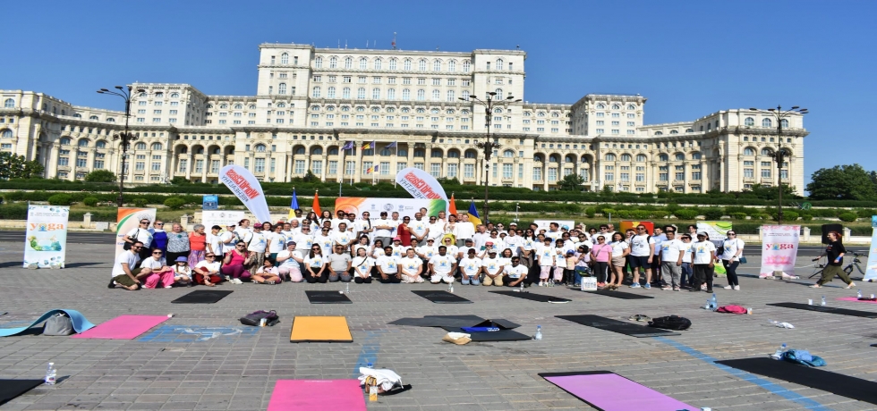 12th International Day of Yoga - Bucharest, Romania