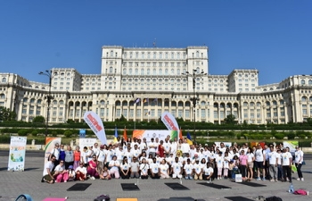12th International Day of Yoga 2026 Celebrated at Piata Constitutiei, Bucharest