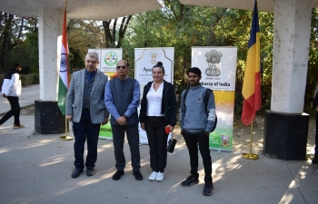 Embassy of India Celebrates Ayurveda Day in Collaboration with AMN Romania
