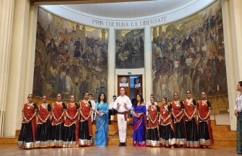 A Celebration of Culture and Friendship: Indian Dance Troupe Ghumati Gori at Babeș-Bolyai University