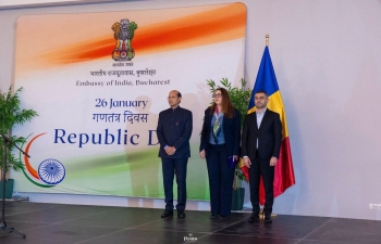 Embassy of India Hosts National Day Reception to Mark the 77th Republic Day of India