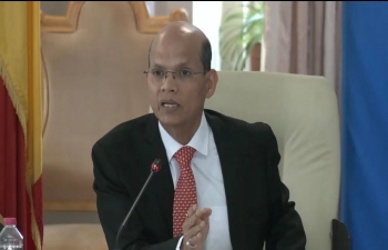 Ambassador Mohapatra Addresses Romania's Parliamentary Committee for Culture on Mircea Eliade's Legacy in India