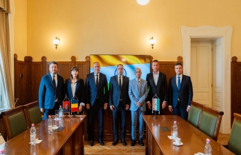 Ambassador Visits Oradea, Hosts Discussions on India-Romania Relations