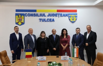 Ambassador's Visit to Tulcea County Council