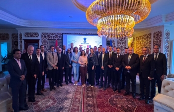 Ambassador Manoj Mohapatra Welcomes Mayors from Across Romania